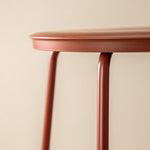 Multi Functional Stool, Small Side Table, White, Geyser Collection