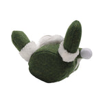 3pcs Christmas Gnome Decorations – Sitting Plush Dolls In Red, Green & Gray, Festive Holiday Ornaments