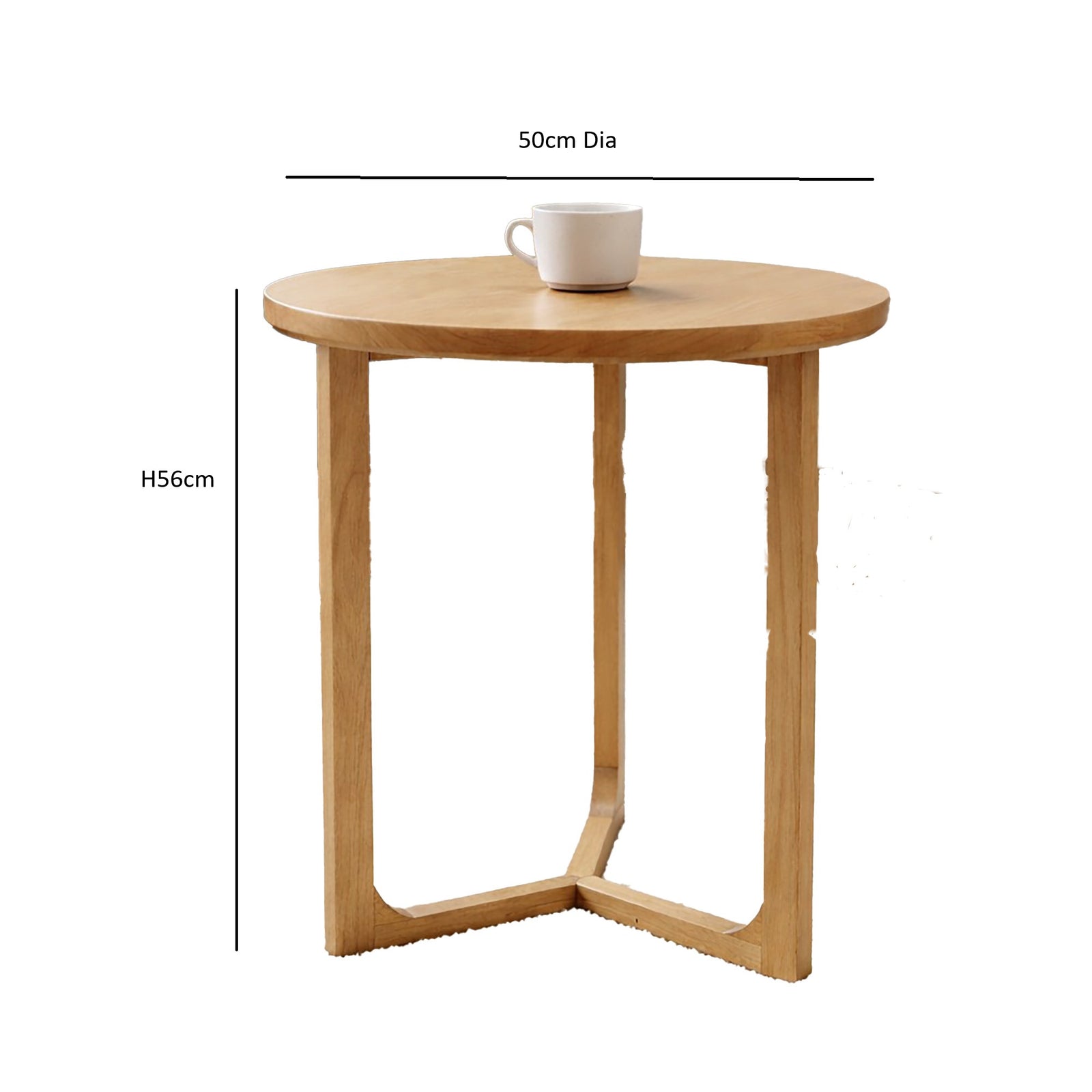 Greenhurst Modern Round Occasional Table