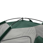 2-person Camping Tent, All-season Outdoor Tent With Aluminium Poles, Mesh Ventilation, Dual Doors, And Groundsheet | Dark Green