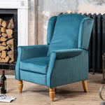 Barksdale Recliner Armchair | Teal