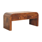 Solid Wood Darcy Chestnut Media Unit