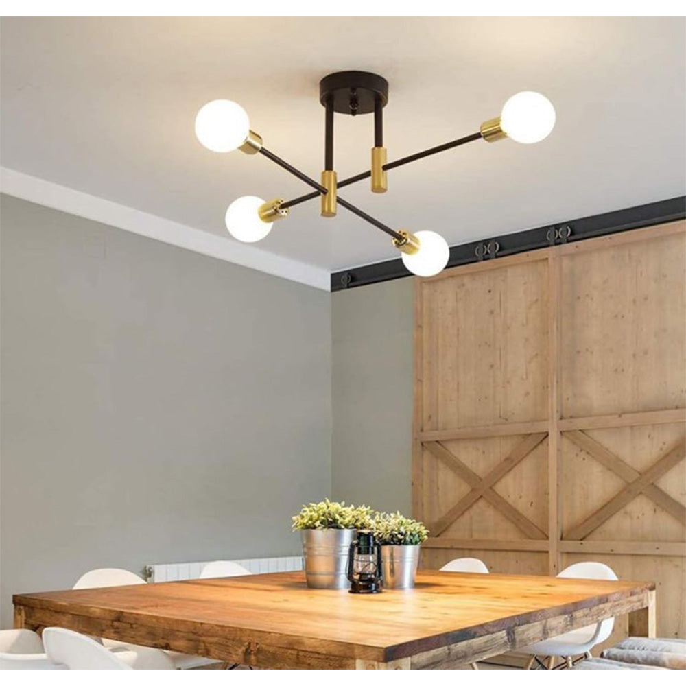 Bath Plus TB+ 4-light Sputnik E27 Ceiling Light Fixture