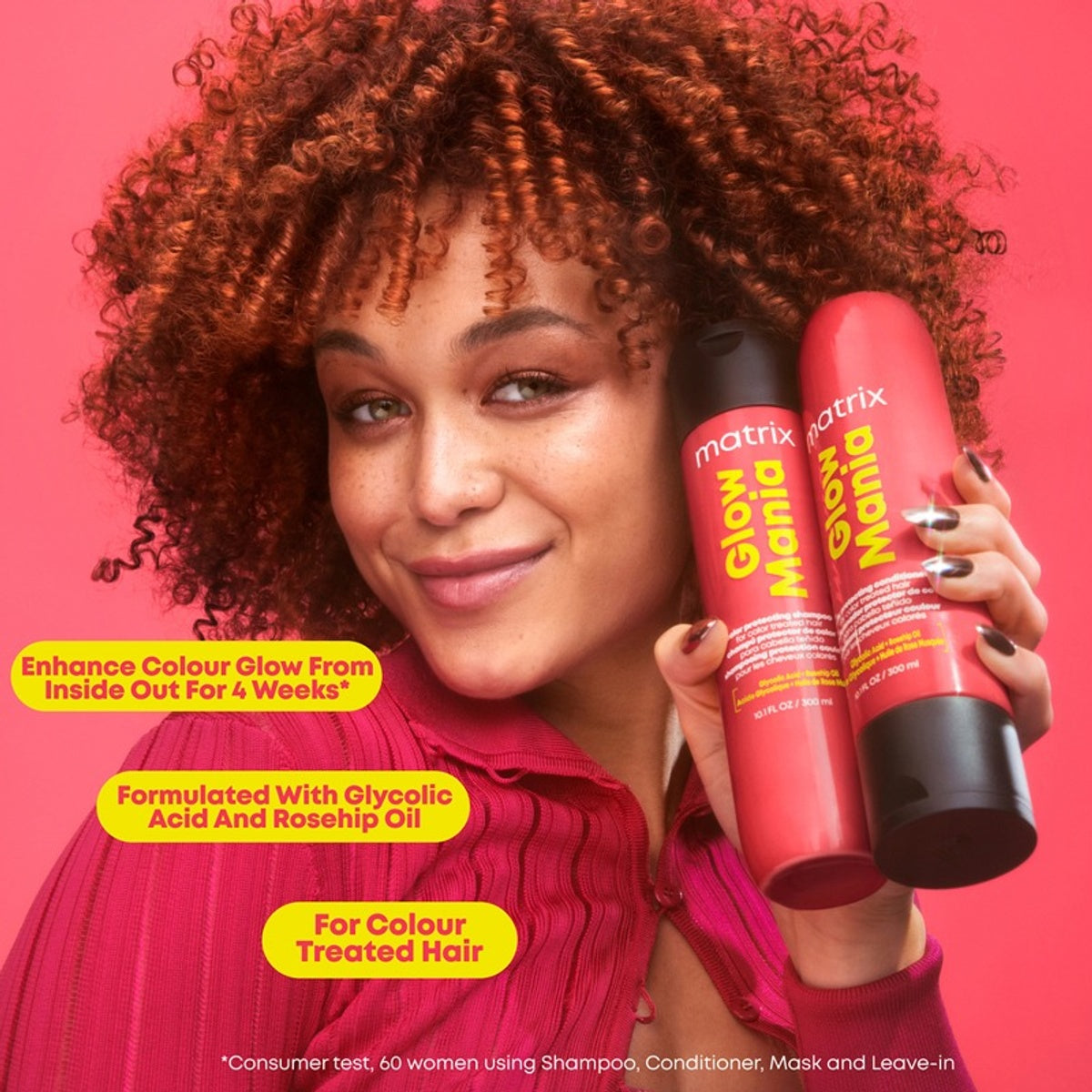 Glow Mania Color Glow Shampoo, Conditioner & Leave-in Pack