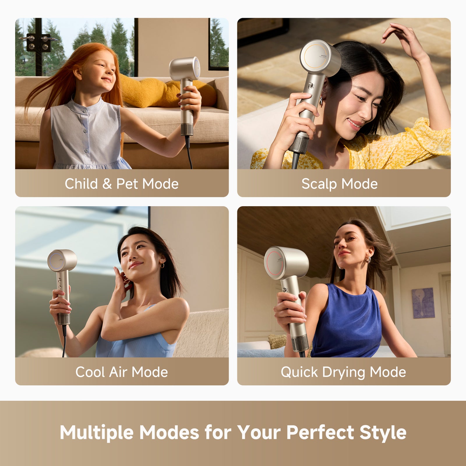 Shine 10 Hair Dryer | Gold