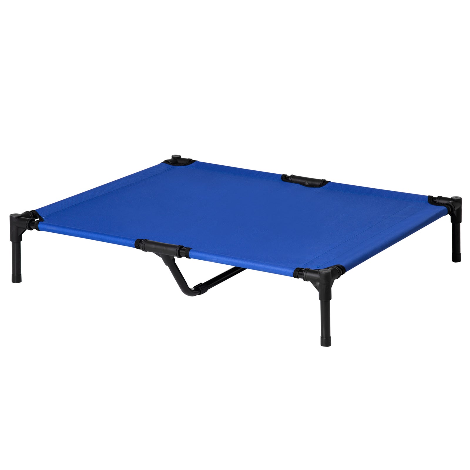 Pawhut Elevated Pet Bed With Metal Frame And Oxford Fabric With Dogs And Cats L