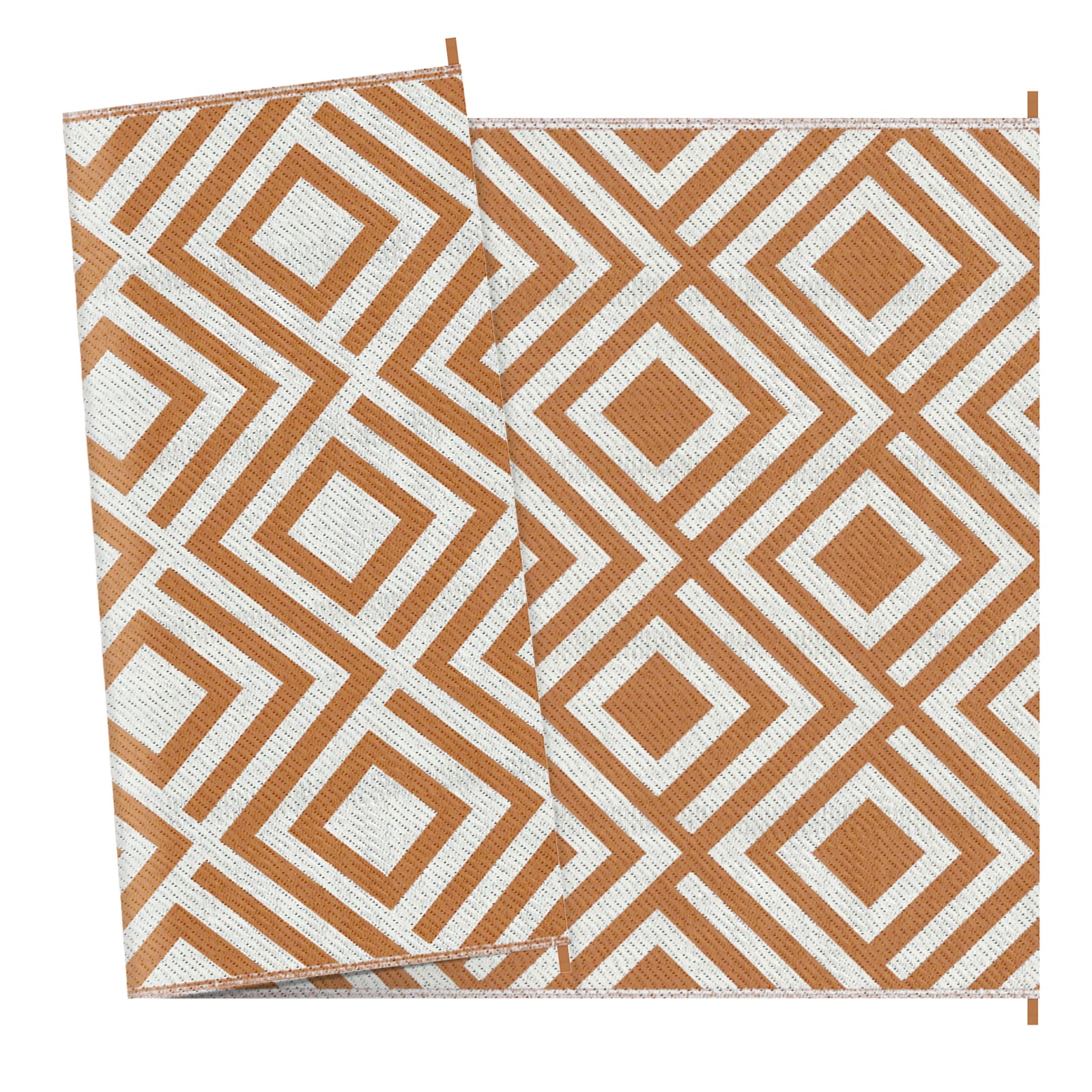 Reversible Rug W/ Carry Bag 182x274cm | Brown