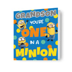 Despicable Me Grandson Birthday Card Official Product
