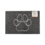 Paw Embossed Doormat | Medium | Grey