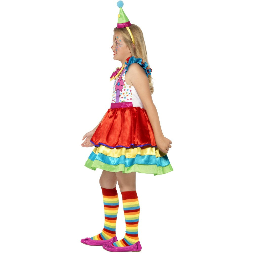 Deluxe Clown Girl Costume | Age 10-12