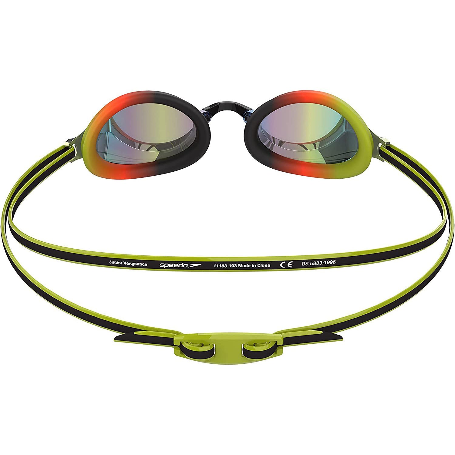 Childrens/kids Vengeance Swimming Goggles | One Size | Black