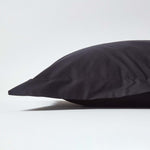 Egyptian Cotton Oxford Pillowcase 200 Tc | 48 x 74cm | Black