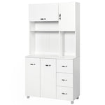 Freestanding Kitchen Storage Cabinet With Drawers