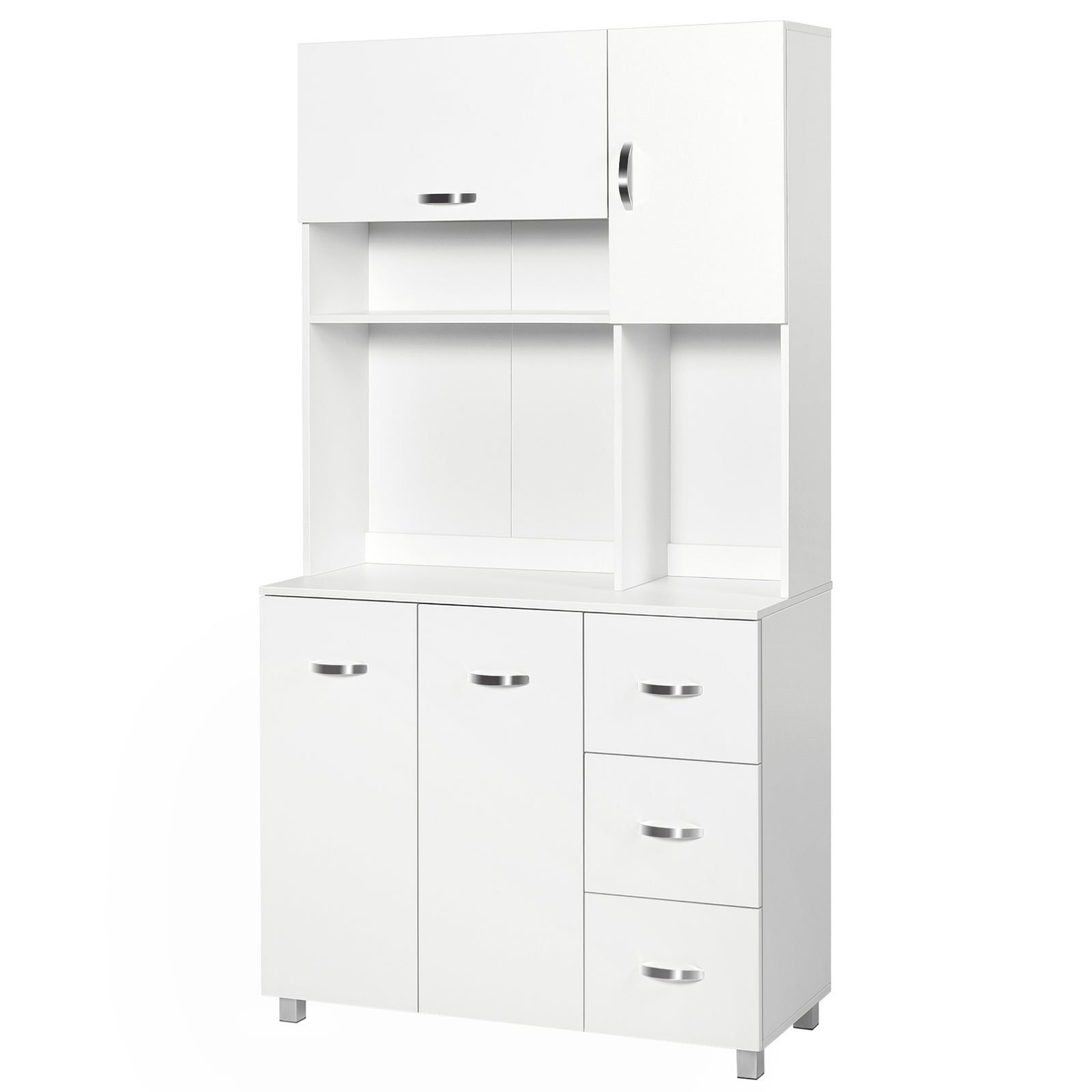Freestanding Kitchen Storage Cabinet With Drawers