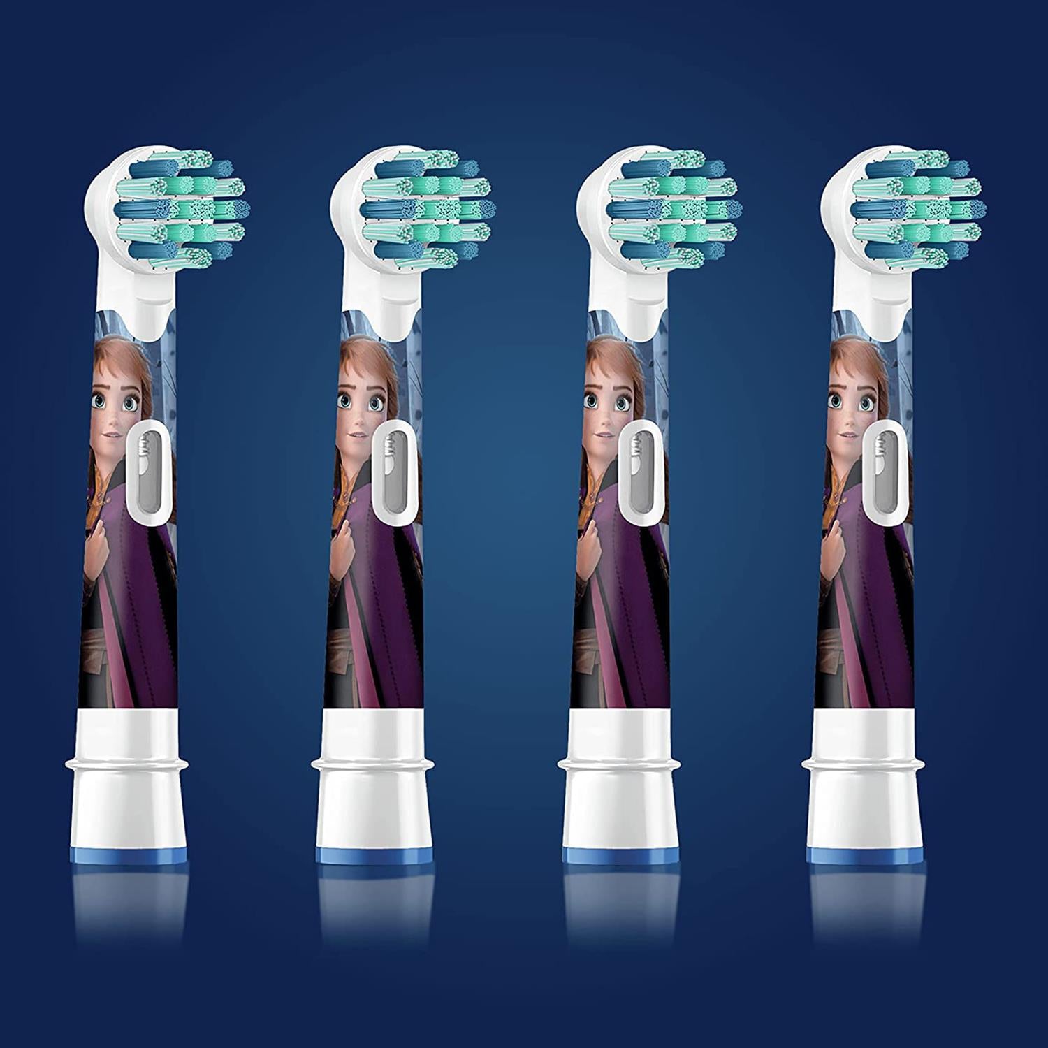 Kids Replacement Toothbrush Heads Disney Frozen 3+ Years, Pack Of 4