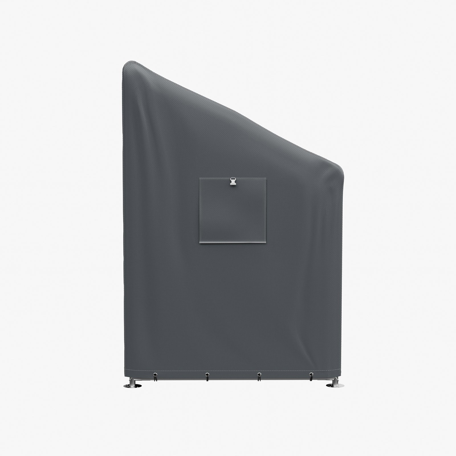 6 X 4ft Outdoor Garden Storage Shelter Bike Tent With Roll-up Zipper Door | Grey