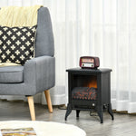 Electric Fireplace Stove Freestanding With Flame Effect