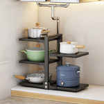 5/7-tier Adjustable Kitchen Pot Rack Organizer | Medium