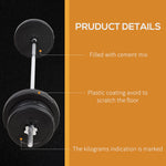 65kg Adjustable Dumbbell And Barbell Set | Black