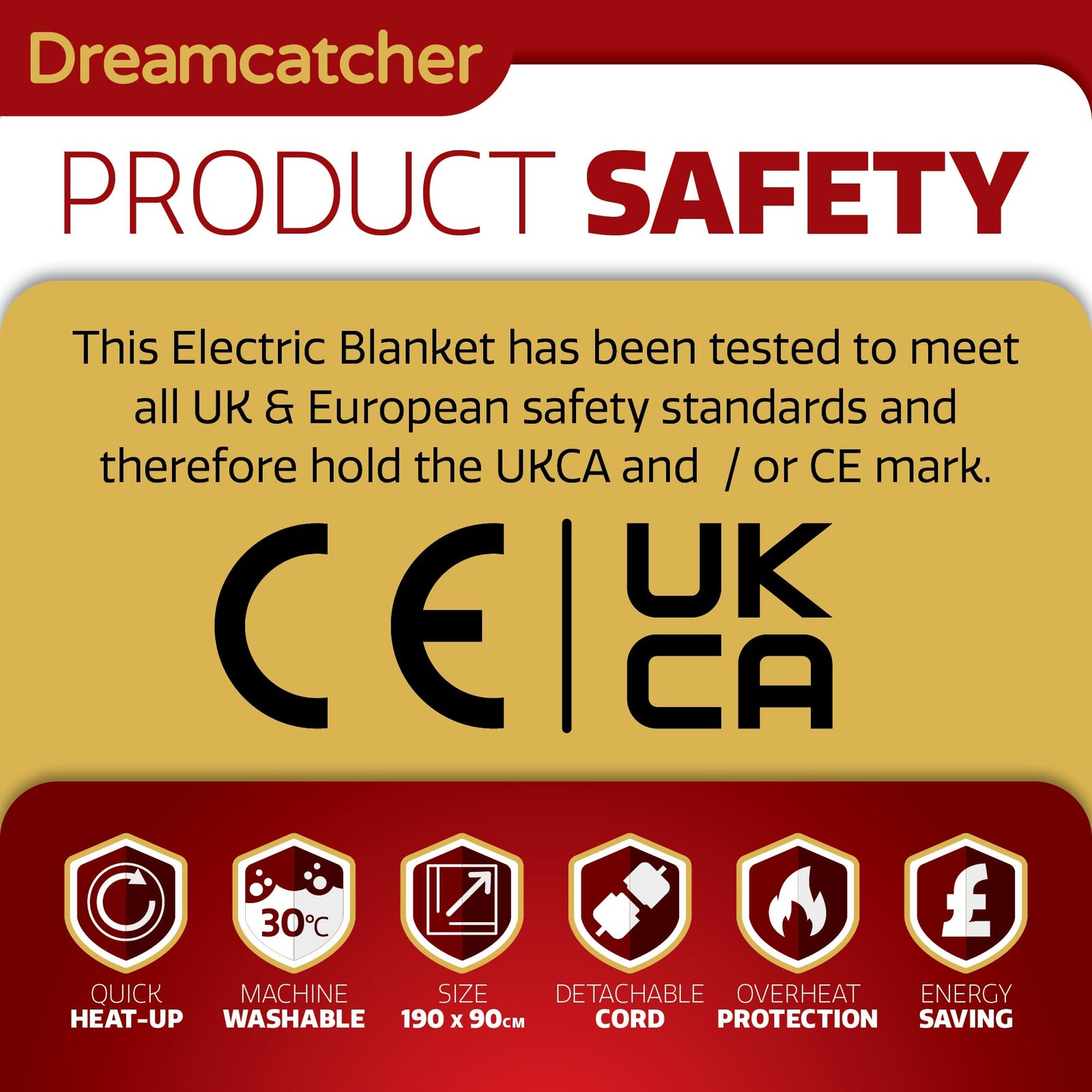 Electric Blanket Fully  Fitted Sherpa  Fleece Heated Bed Underblanket 3 Heat Settings | Single | White