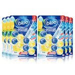 Toilet Rim Blocks Colour Active+ Lemon For Anti-limescale Effect, 6 Pack