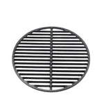 Circular Cast Iron Grilling Grate, Dual Side Grid For Bbq