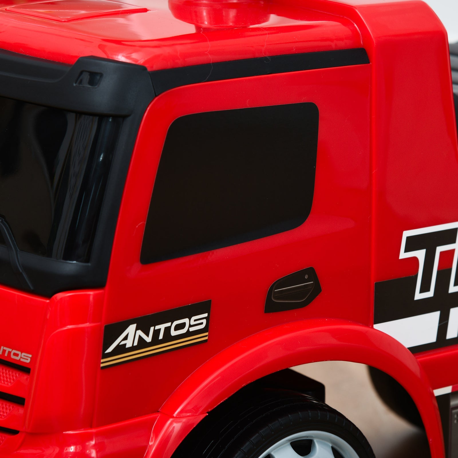3-in-1 Ride On Car Kids Mercedes Truck Storage For 12 - 36 Months | Red