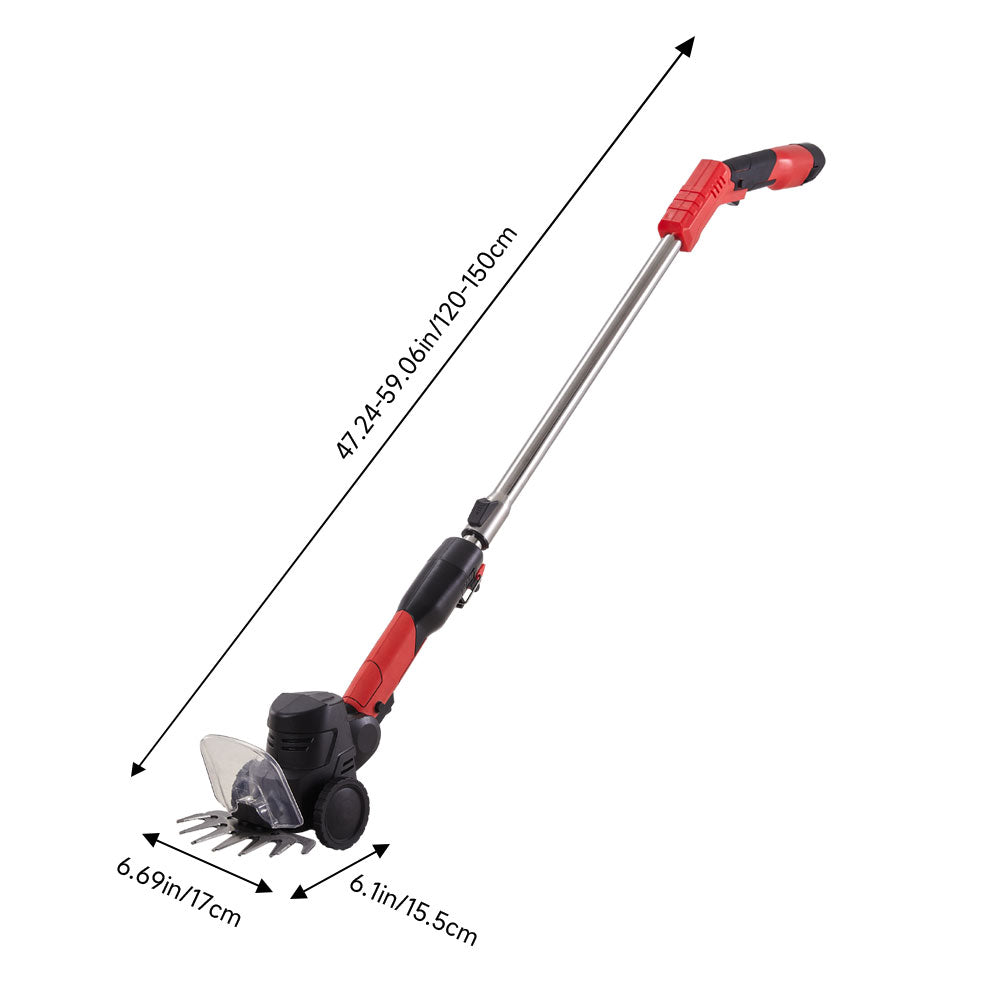 2 In 1 Handheld Cordless Hedge Trimmer