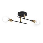 Bath Plus TB+ Modern Industrial Dome Flush Mount Ceiling Light