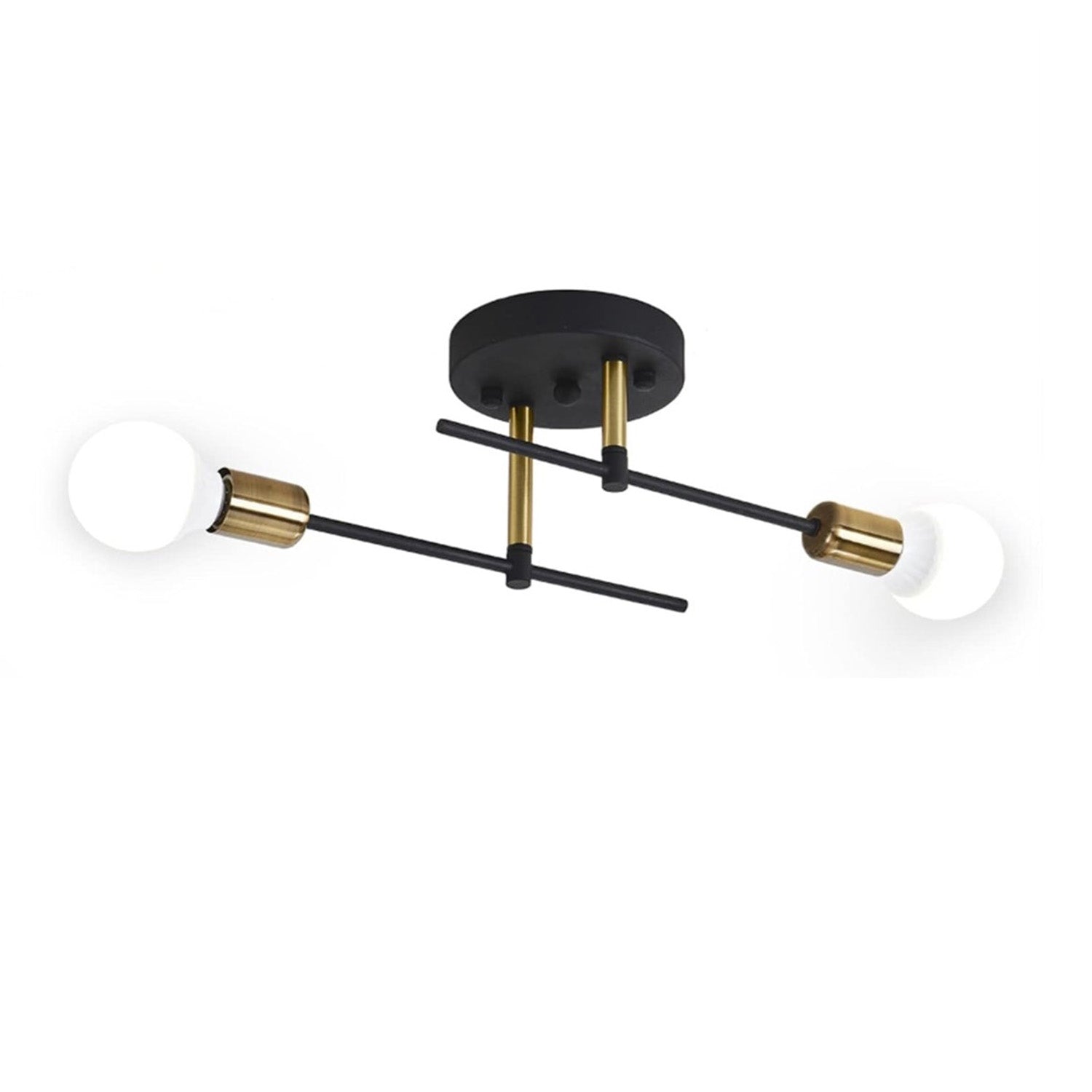 Bath Plus TB+ Modern Industrial Dome Flush Mount Ceiling Light