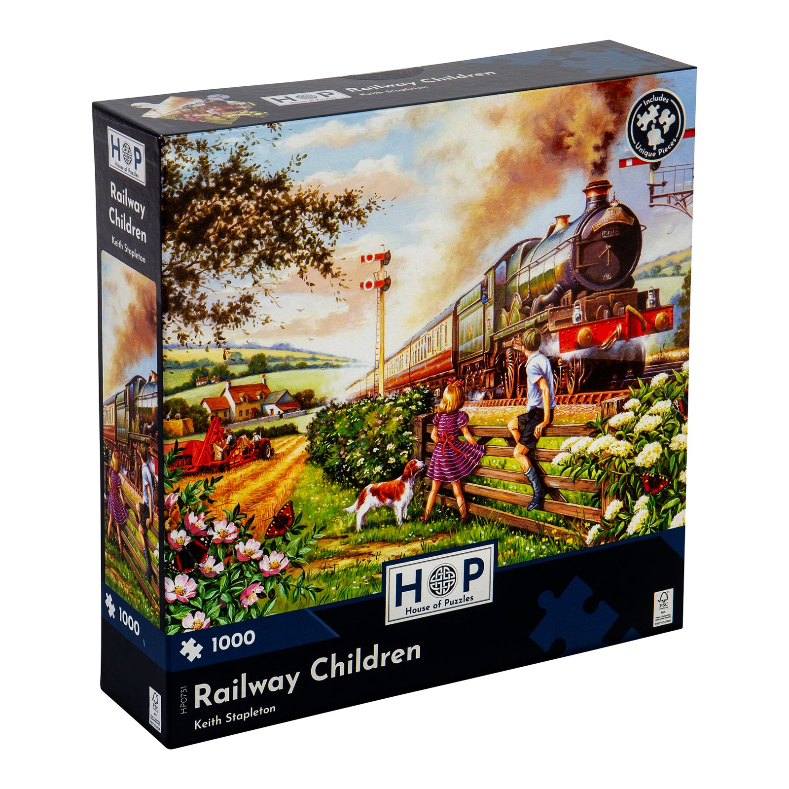 Railway Children Jigsaw - 1000 Piece Jigsaw Puzzle For Adults