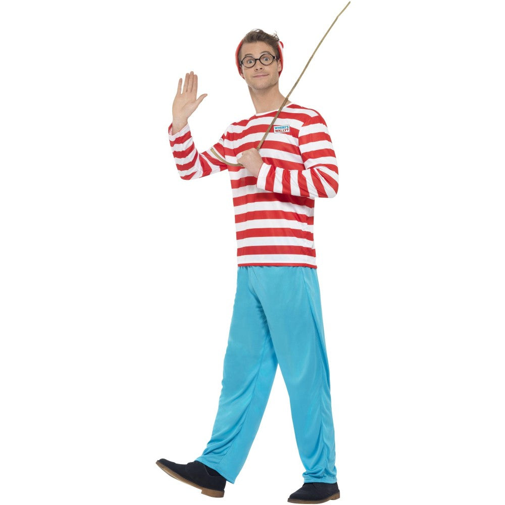 Mens Where's Wally? Costume | XL
