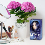 Live Intense Colour Permanent Hair Dye, U67 Blue Mercury