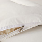 Premium Wool Kids Pillow With Quilted Case, 40 X 60 Cm