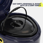 Hillington Portable Outdoor Toilet With Lid