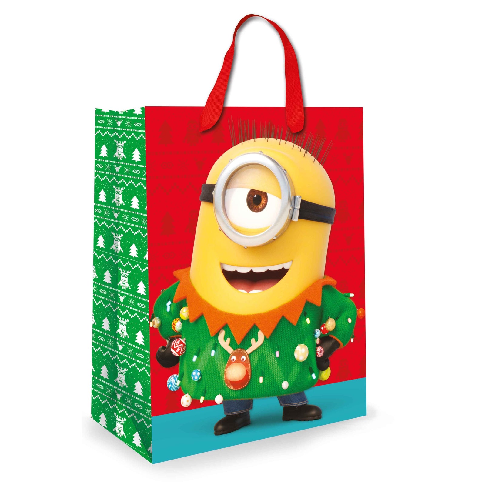 Despicable Me Minions Christmas Medium Gift Bag Official Product