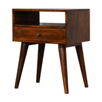Solid Wood Modern Chestnut Solid Wood Bedside