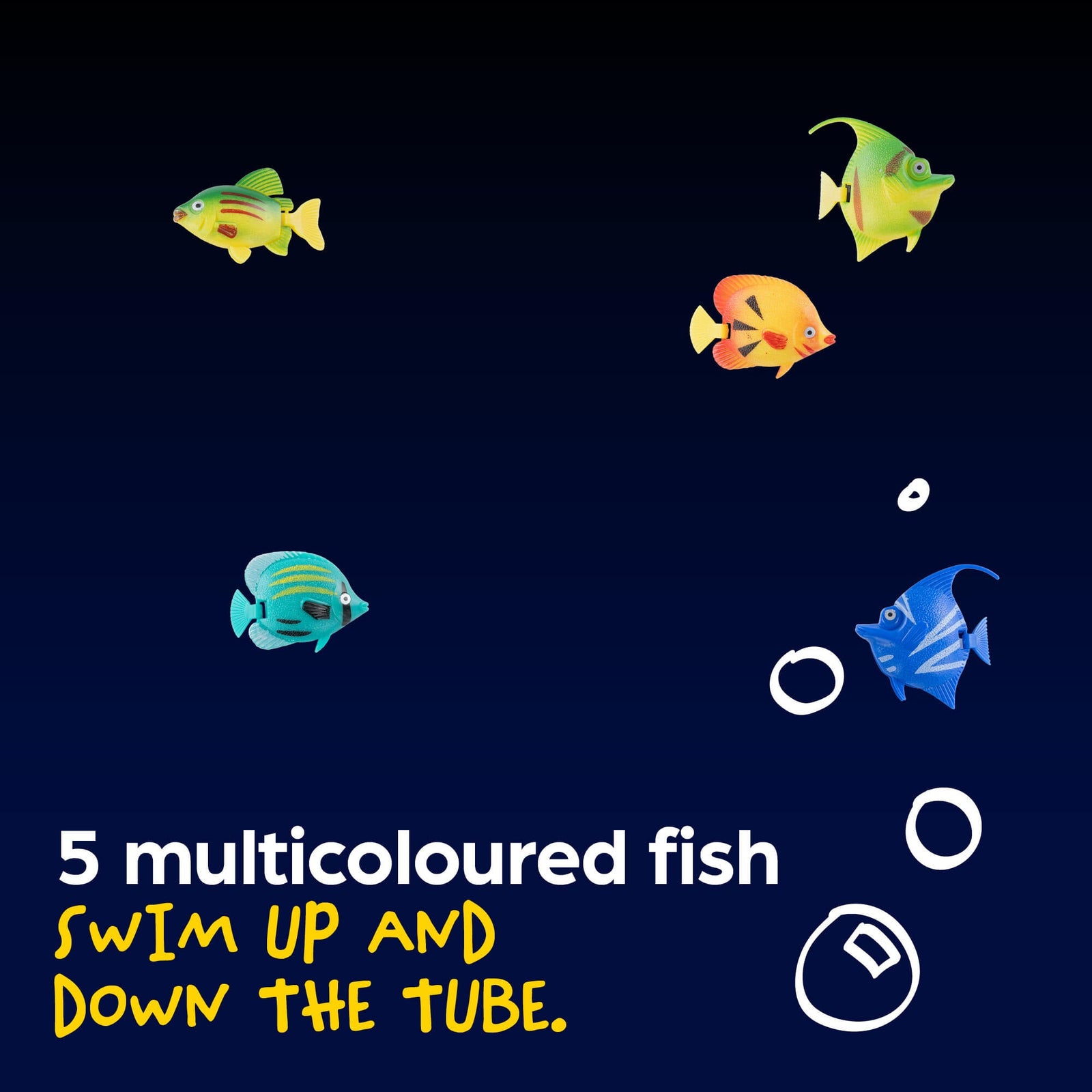 Sensory Bubble Fish Lamp - 120cm