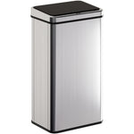 HOMCOM Kitchen Bin With Fast Motion Sensor, Stainless Steel Sensor Bin
