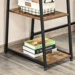 Writing Desk, Home Office, 2 Shelves