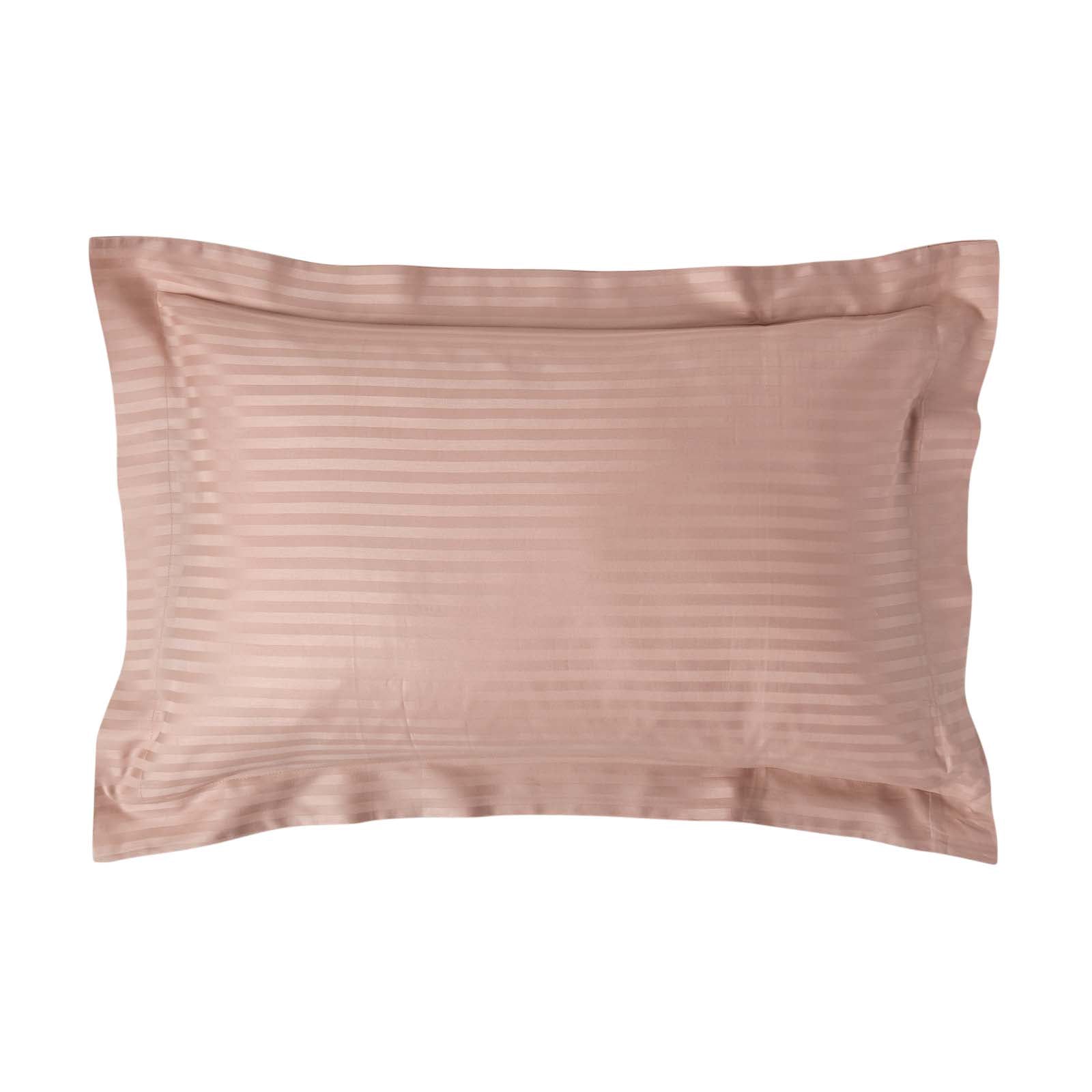 Egyptian Cotton Satin Stripe Oxford Pillowcase 330 Tc | 48 x 74cm | Beige