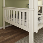 Oslo White Quadruple Sleeper Bunk Bed