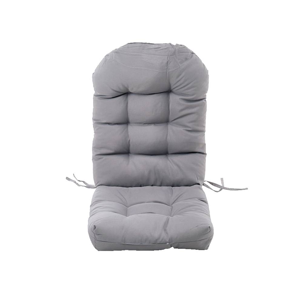 Outdoor Waterproof Tufted Swing Seat Cushion | Light Grey
