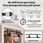 Pull Up Bar Doorway Chin Up Bar Home Strength Gym Heavy Duty Non Slip