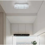 Bath Plus TB+ Modern Crystal Oval Led Ceiling Light
