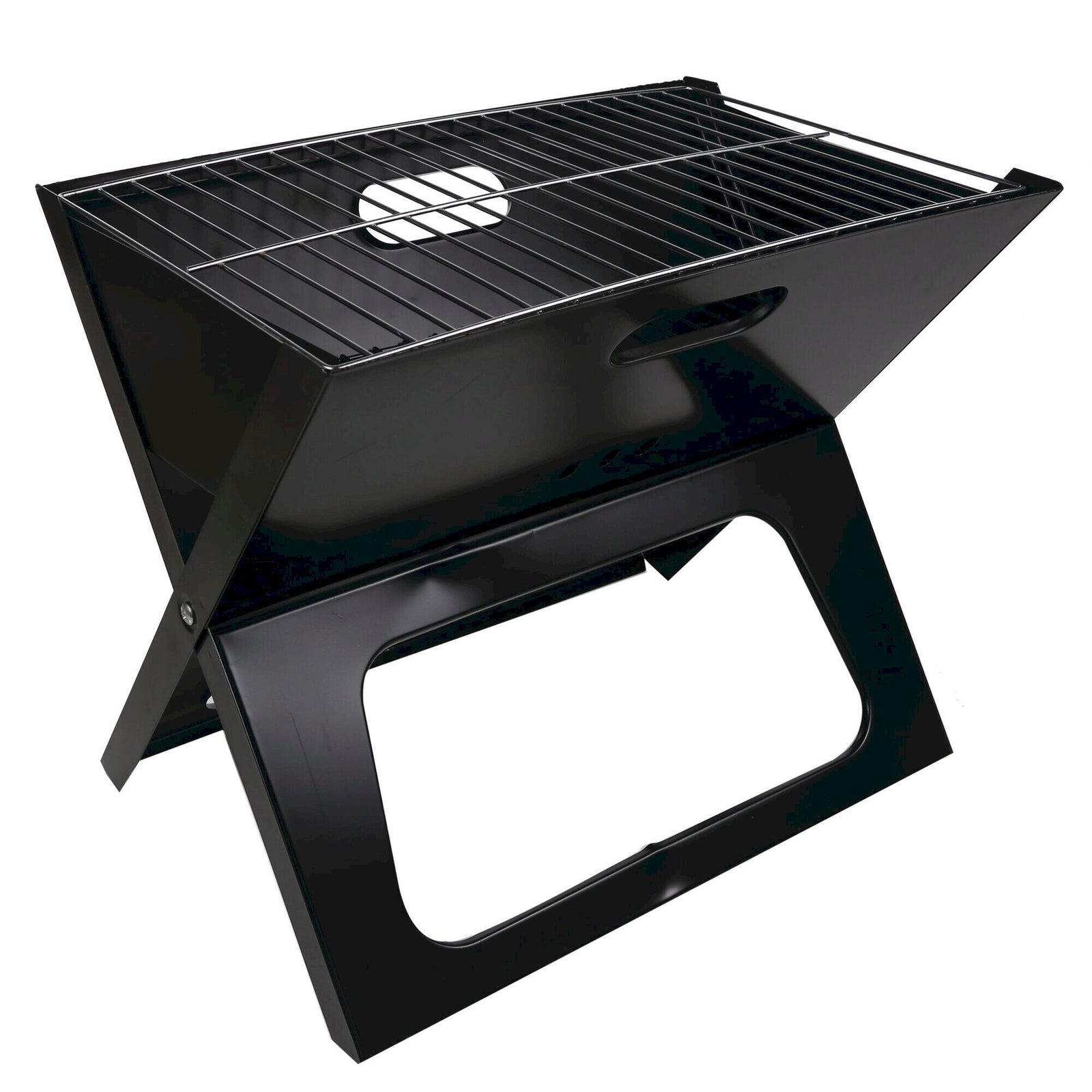 Foldable Charcoal Bbq | One Size | Black
