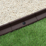 Flexible Lawn Edging 1.2m X 24 | Brown