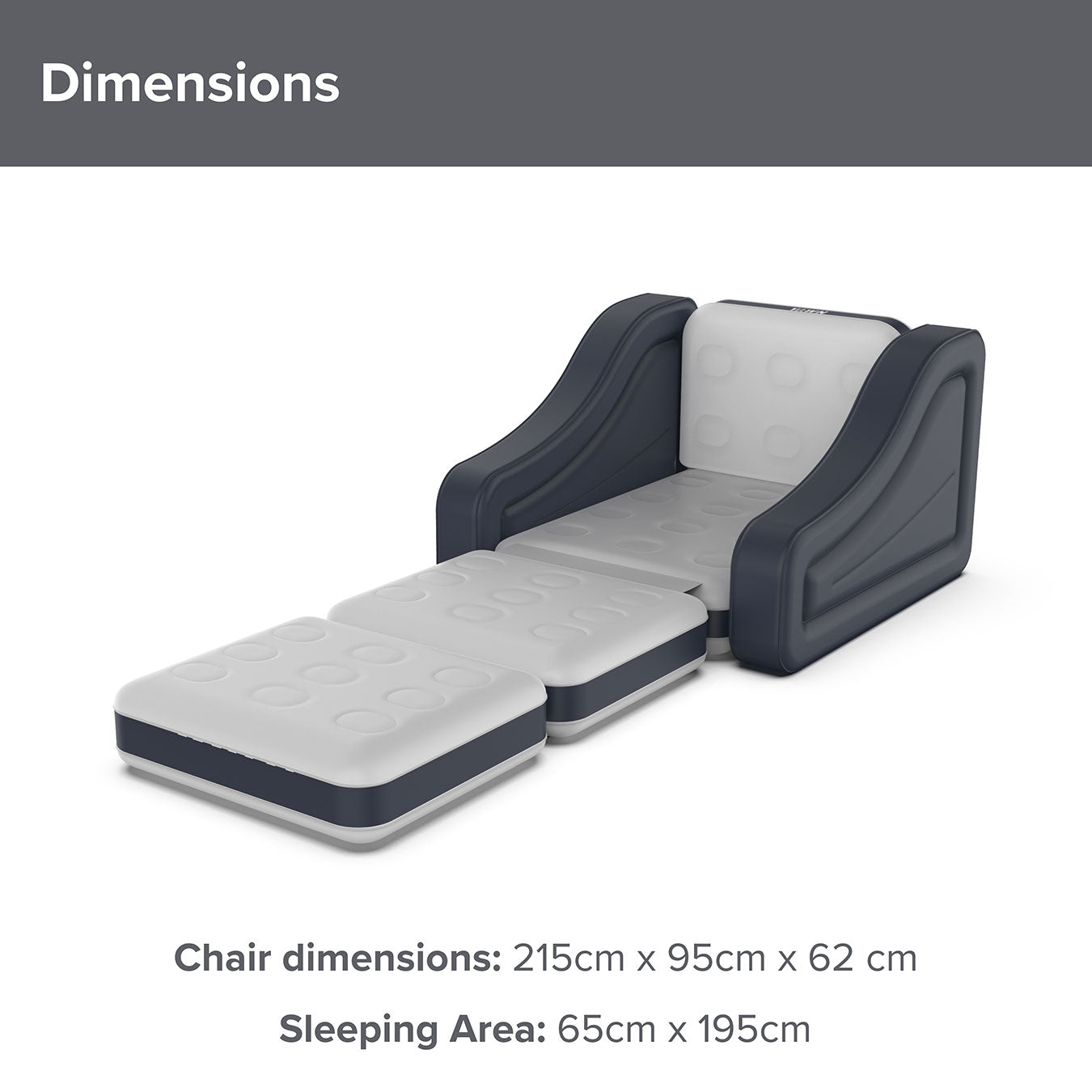 Self-Inflating Chair Bed | Single