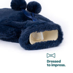 Plush Hot Water Bottle | Navy Blue