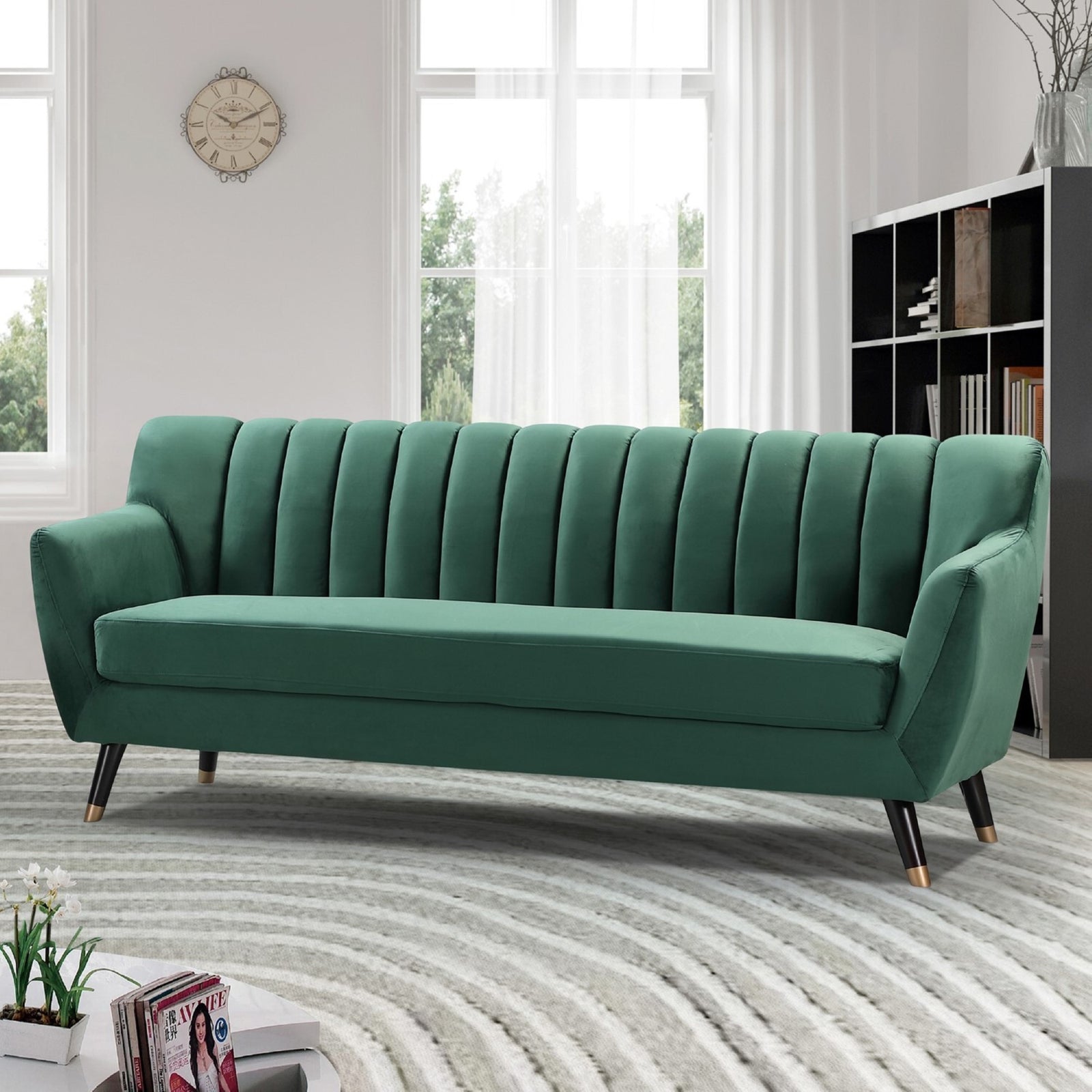 Morgan 3 Seat Sofa | 3 | Green
